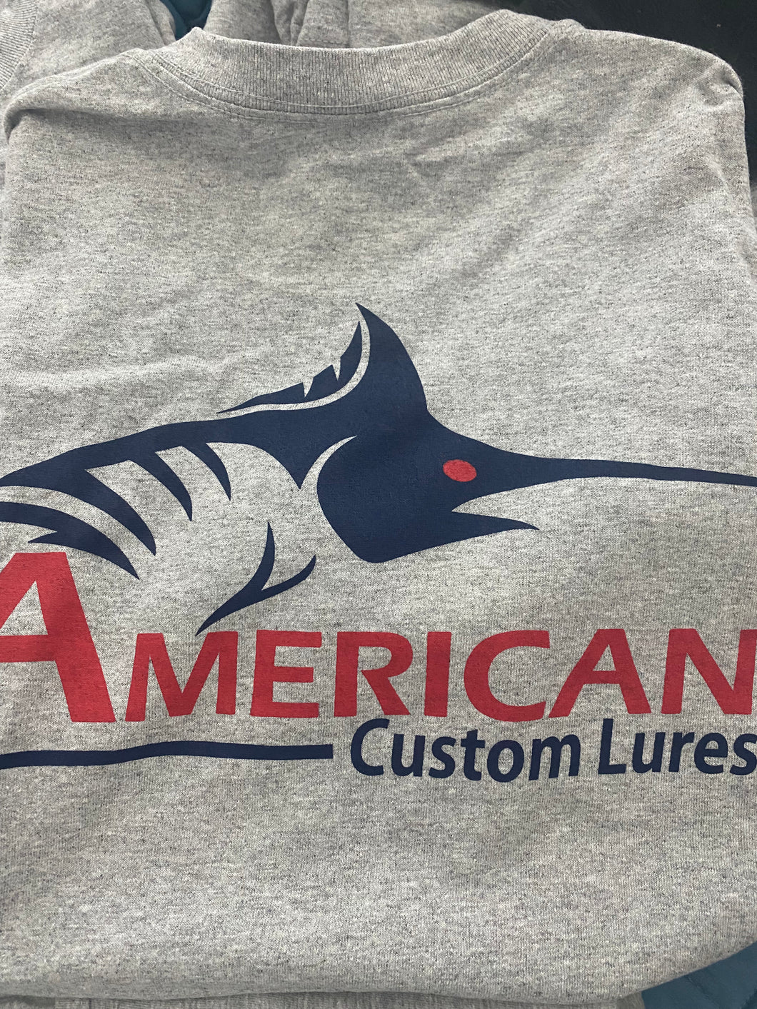 American Custom Lures - Long Sleeve - Grey
